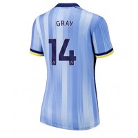 Echipament fotbal Tottenham Hotspur Archie Gray #14 Tricou Deplasare 2024-25 pentru femei maneca scurta